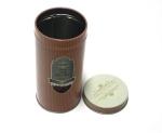 Custom vintage tin coffee canister