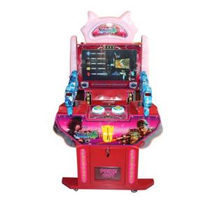 Quality Metal Kids Arcade Machine , Dozen Hero Gun Shooting Tickets Redemption Arcade Simulator wholesale