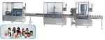 Small Plastic Bottle Syrup Filling Machine 380V 50Hz Power Supply
