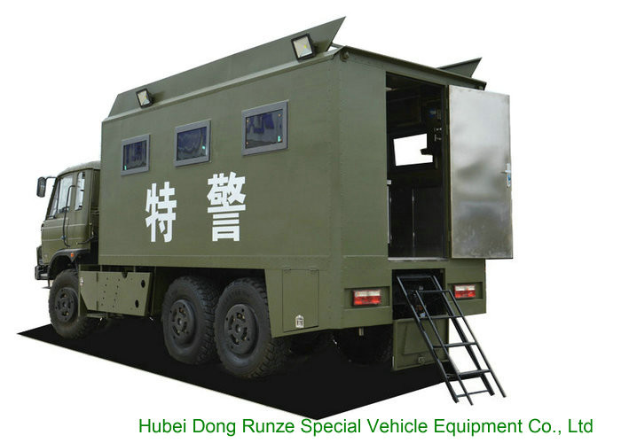Military Offroad 6x6 Mobile Kitchen Truck For Army / Forces Food Cooking Outdoors