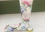 Diameter 50 Seamless Plastic Cosmetic Packaging Tube With Gold Hexagonal Cap