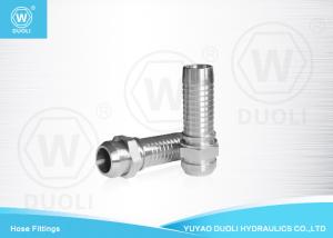 Quality Hydraulic BSP Threaded Pipe Fittings Double Hexagon Hydraulic Crimp Fittings wholesale