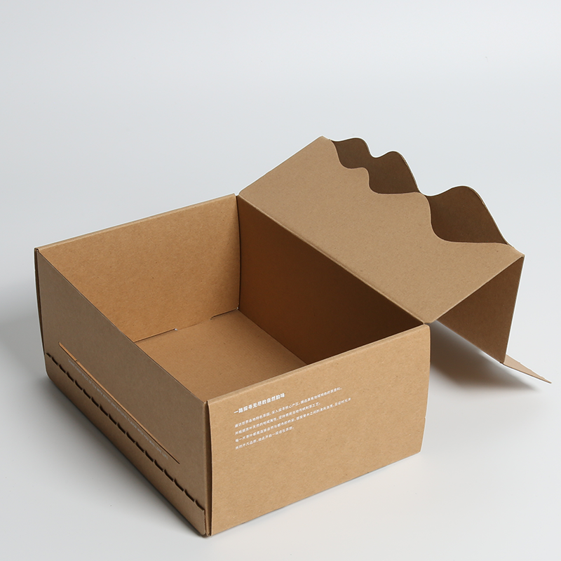 Custom Size Kraft Shipping Box For Cosmetic , Brown Craft Packaging Box Wholesale