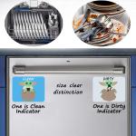 OEM Reversible Dishwasher Clean Sign Magnet CMYK 3.93*3.14inch