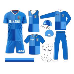 Quality Soft Custom Team Jersey Breathable Moisture Wicking Stretching Football Player Shirt wholesale