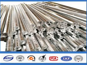 Quality 30ft 9150mm 15kv Transmission Line Galvanized Octagonal Steel Pole wholesale