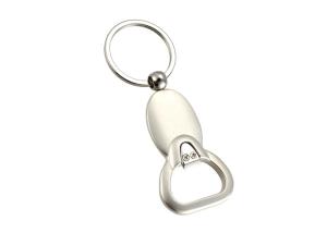 Quality Silver Metal Key Holder Keyring Bottle Opener Keychain wholesale
