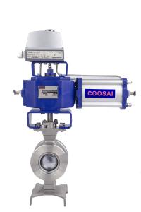 Quality Pneumatic Actuator V Notch Ball Valve wholesale