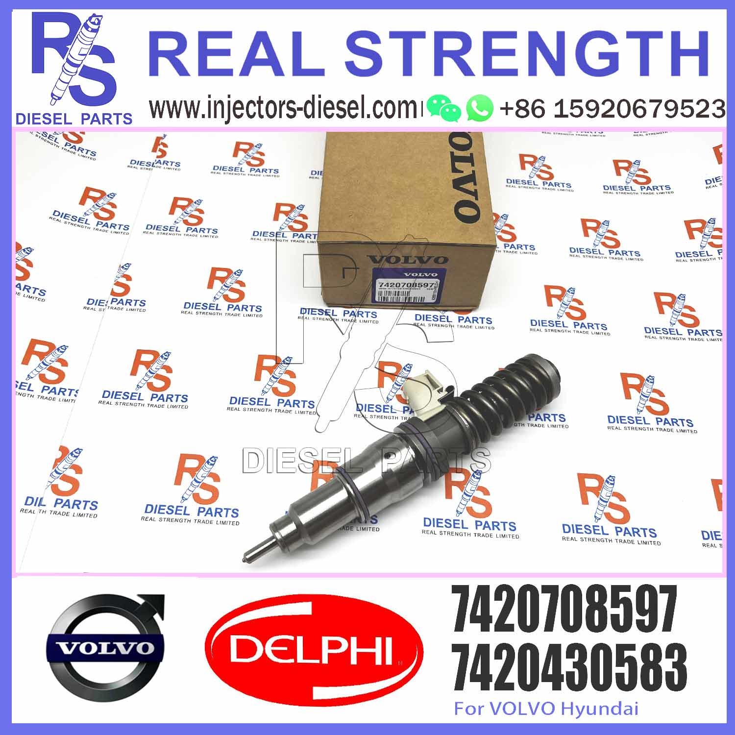Diesel Fuel Injector 21644596 5001867216 7420708597 7421582094 7421644596 E3.18 for V-O-L-V RENAULT 11LTR EURO3 HI