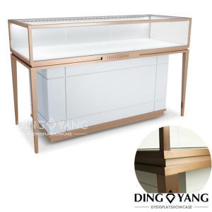 China 1500x600x950MM Custom Jewellery Shop Display Counters on sale