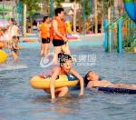 Carp Spray Park Fiberglass Water Park Equipment , Water Play Equipment