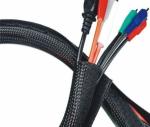 VW 1 Colorful Velcro Cable Sleeve Abrasion Resistance Multifilament Braided