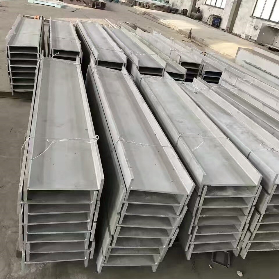 Welded Type Stainless Steel H Beam / SS Beam Thickness 4.0 - 30.0mm in 6m Length