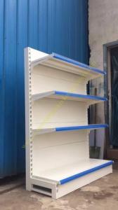 Quality Wall Shelf And Island Gondola Supermarket Display Shelving / Rack Heavy Duty wholesale