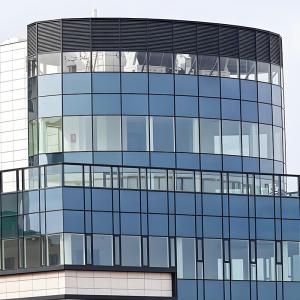 Quality Hotel Clear Glass Curtain Wall Building Material 6mm-19mm Thickness wholesale