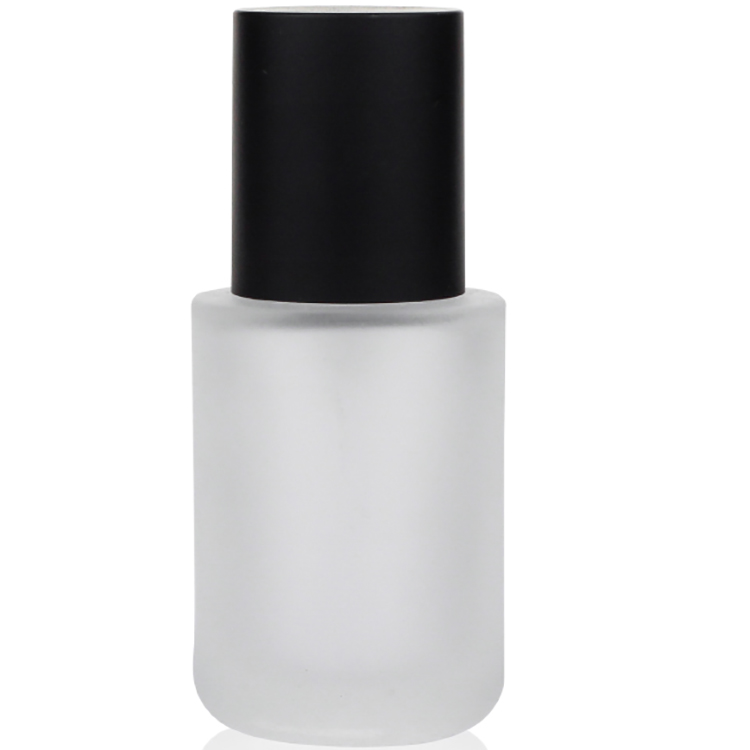 1oz Airless Liquid Foundation Bottles 30ml With Plastic Cap Pump