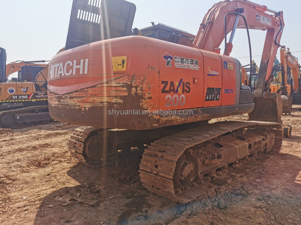 ZX200 Excavator Original Color Working Hours 0-2000 Top Notch Performance