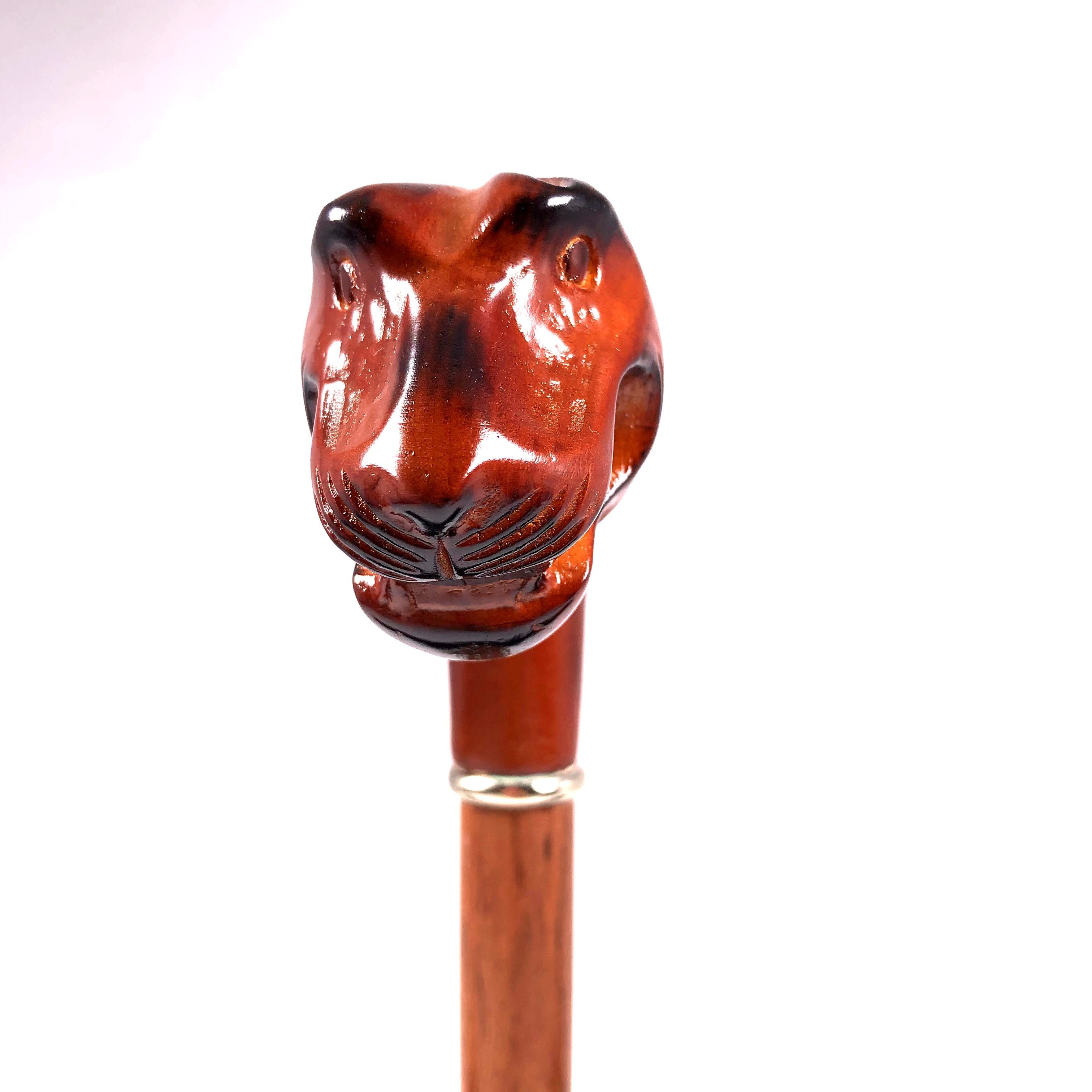 Parrot umbrella Hand carved umbrella Parrot Wooden handle Parrot Umbrella for woman Carved Parrot umbrella