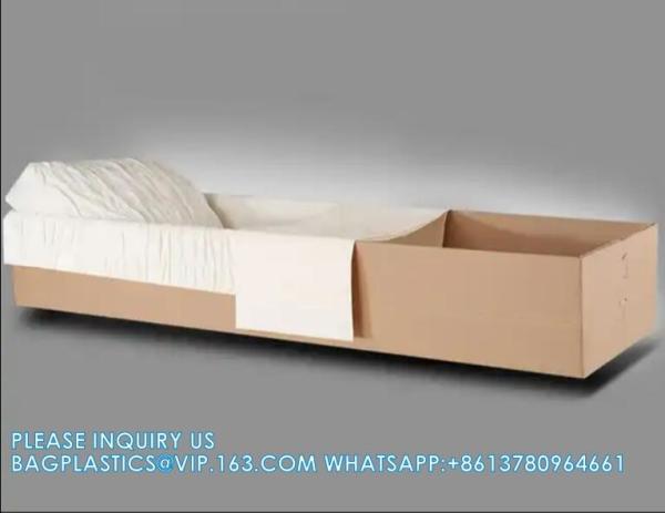 Cardboard Cremation Casket Rental Insert Paper Coffin For Cremation Coffins