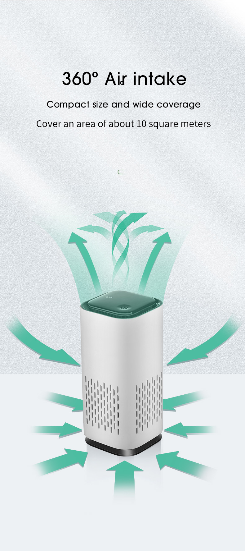 USB Powered Miniature Air Purifier