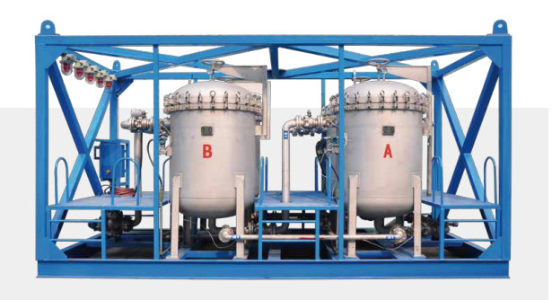 Industrial Water Carbon Steel Filtration Machine Durable With Safety Features
