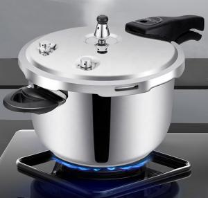 Quality Multiple Sizes Kitchen Pressure Cooker Silver Soup Pot 18/8 Stainless Steel wholesale