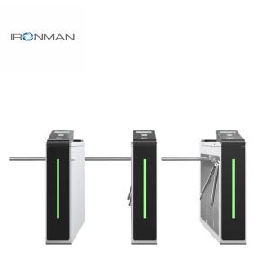 Quality Security Tripod Turnstile Barrier Gate RFID Face Recognition 304 Stainless Steel Turnstile wholesale