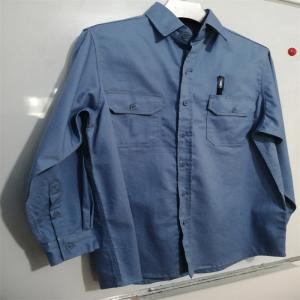 Quality CAT2 Long Sleeve Fire Retardant Work Shirt 7.5Oz 7Oz 6.5Oz Fire Resistant Long Sleeve Shirts wholesale