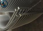 0.25mm Slot Opening Stainless Steel Waste Water Parabolic Screen