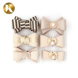 Quality Butterfly Fashion Shoe Buckles Special Cloth Material Beautiful For Women wholesale
