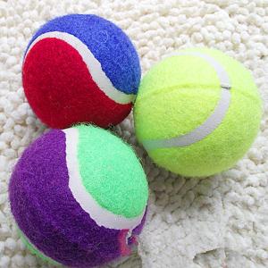 Quality Pet chewing toy tennis ball set wholesale