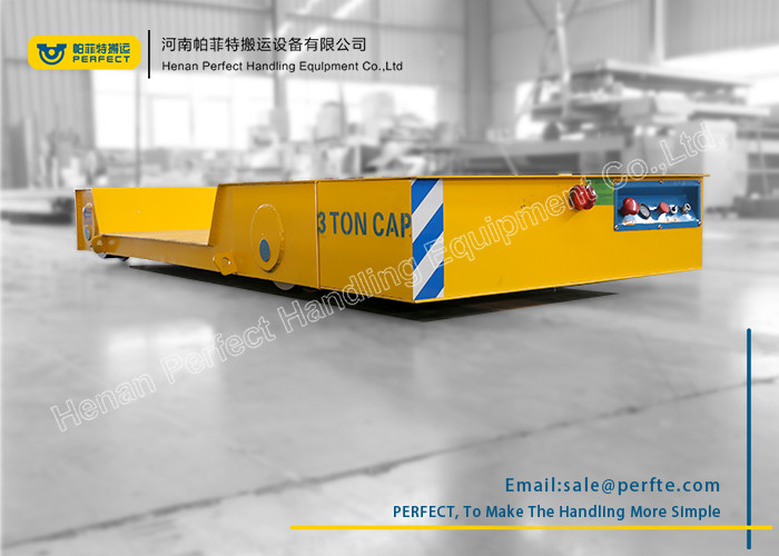 Customization Electric Coil Steel 1-100t Motorized Transfer Cart