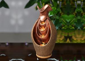 Quality Flower Pot Polyresin Indoor Relaxation Water Fountains wholesale