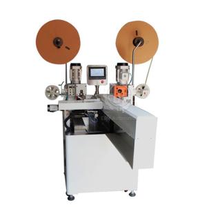 Quality Automatic Flat Cable Ribbon Cable Double-Side Terminal Crimping Machine wholesale