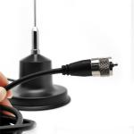Steel Whip 4 Watt Auto Vehicle CB Antenna 26-28MHz Uhf Cb Radio Antenna