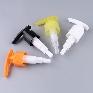 Quality white color professional plastic shampoo lotion pump, bottle caps wholesale