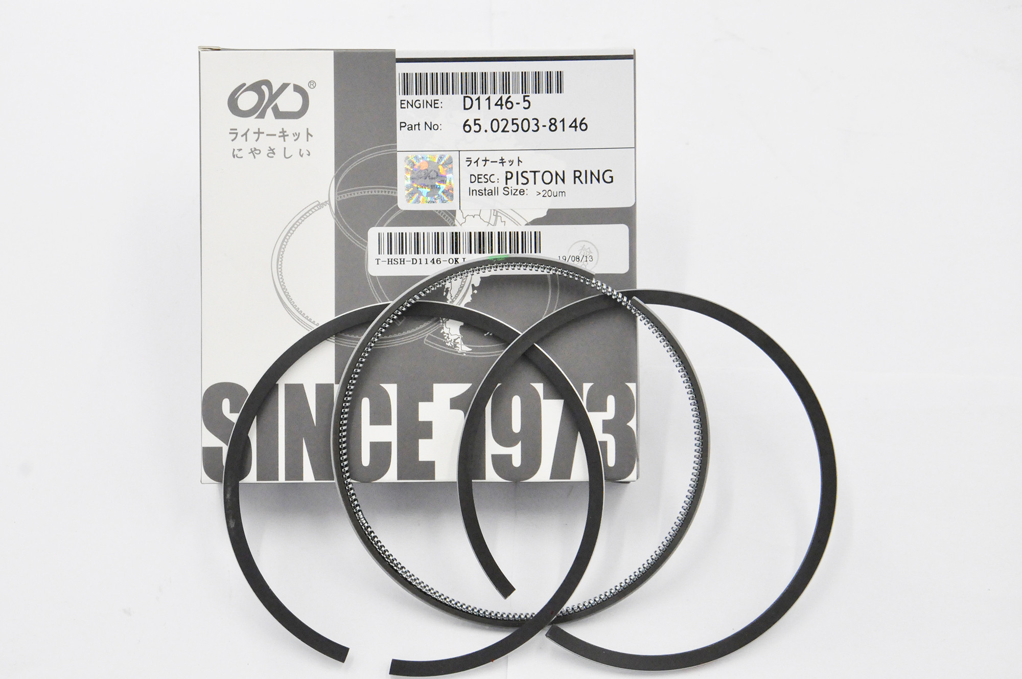Excavator Piston Ring D1146 Doosan Engine Parts