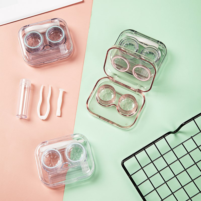 ODM Portable Travel Contact Lens Accessories Companion Case All In One Ins Style