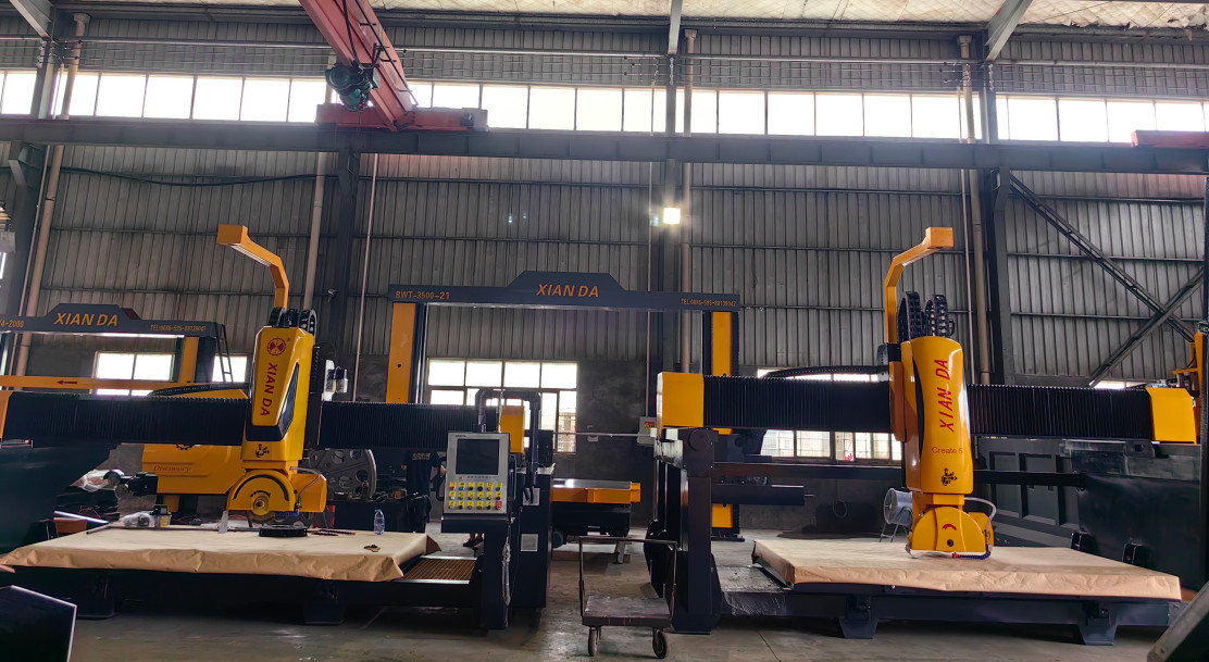 Precise Cutting with 5-Axis Stone Cutting Machine and Max Lifting Travel of 500mm
