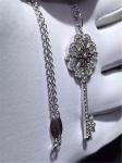 diamonds of sakura key 18kt gold with yellow gold or white gold or pink gold