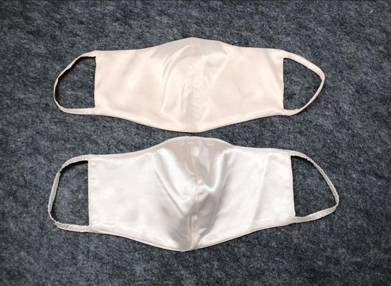 High End 100% Pure Mulberry Silk Face Mask washable breathing mouth Mask