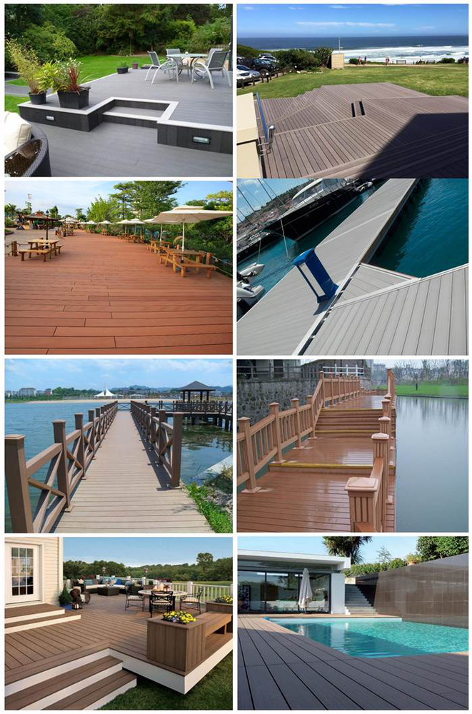 LIKEWOOD HS-01 ASA Capped Wood-Plastic Composite Flooring for Outdoor Environments