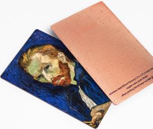 Quality Custom CR80 Colorful Printed Metal Copper Business Cards wholesale