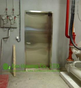 Quality 90 Min Stainless Steel Single fire proof doors wholesale