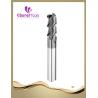 Buy cheap HRC45 3 Flutes Carbide Square End Mills With TiAlN Coating from wholesalers