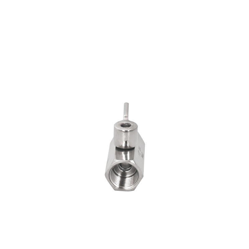 (F/F) Threaded Reduce Bore Mini Ball Valve with Stainless Steel Handle