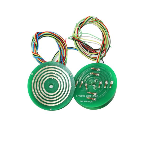 PCB High Current Slip Ring Collector Electrical Joint 300rpm 380vac Aluminum