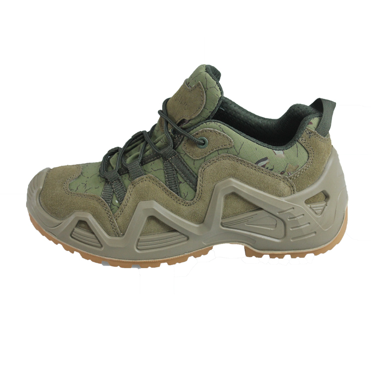 Mesh Lining Material Waterproof Suede Leather Printed Mesh Upper For Slip Resistance Outdoor Shoes