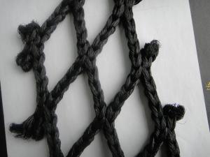 Quality Black Folding Decorative Fishing Net / Fish Catching Nets In Deep Sea wholesale