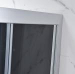 Black 6mm 900x900x1900mm Bath Shower Enclosure
